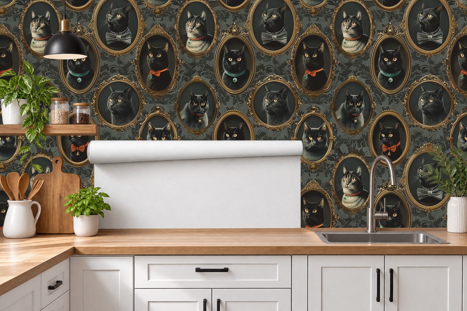 Design 6 — Roll — Kitchen Backsplash