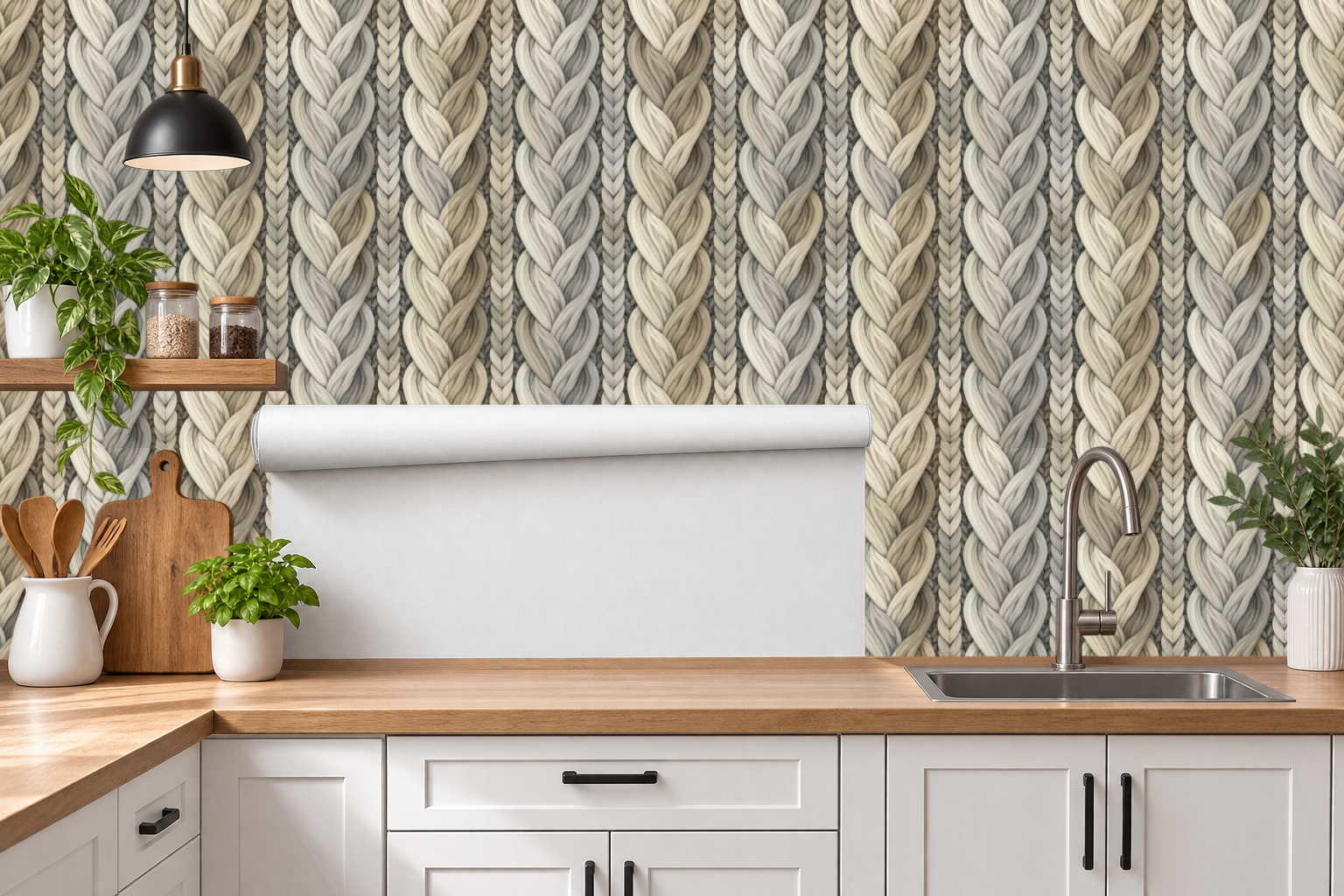Design 616 — Roll — Kitchen Backsplash
