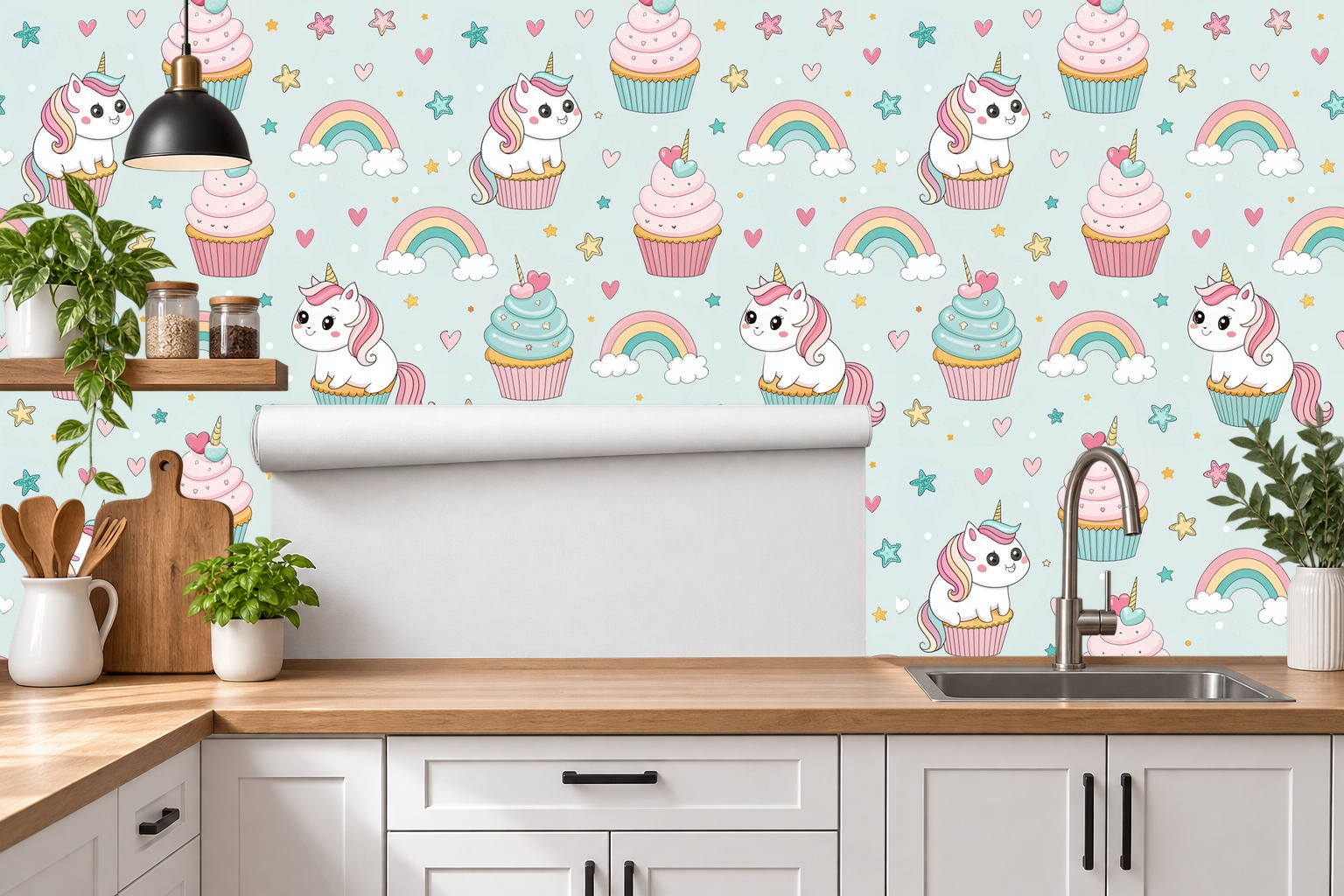 Design 289 — Roll — Kitchen Backsplash