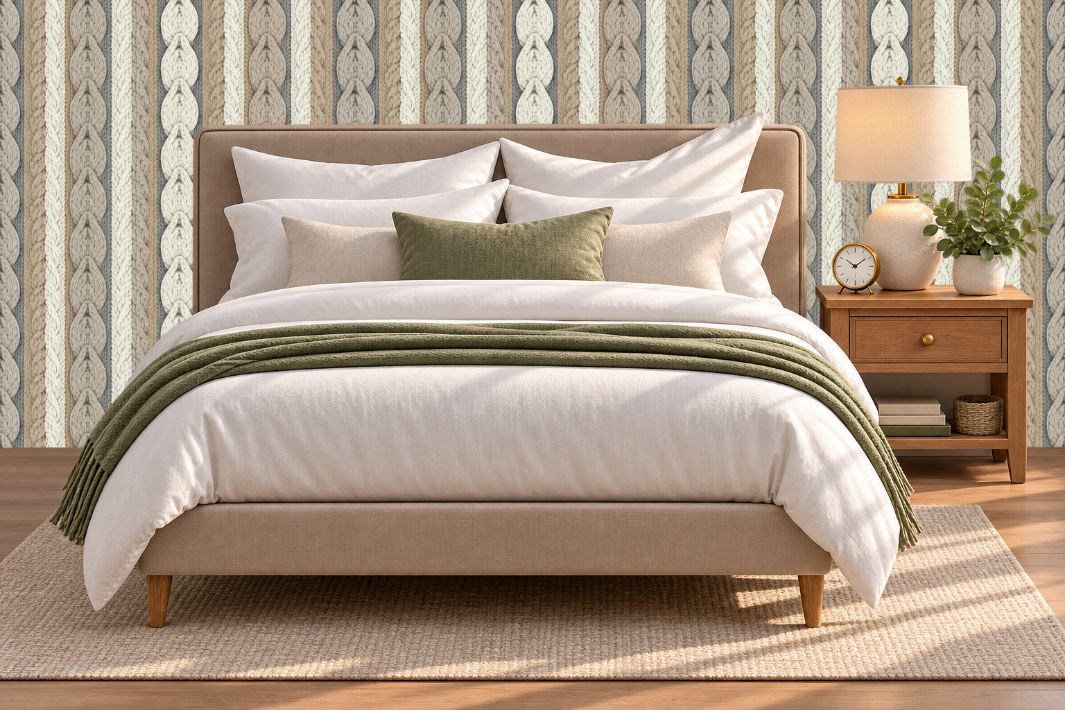 Design 615 — Bedroom — Pillow Close-up