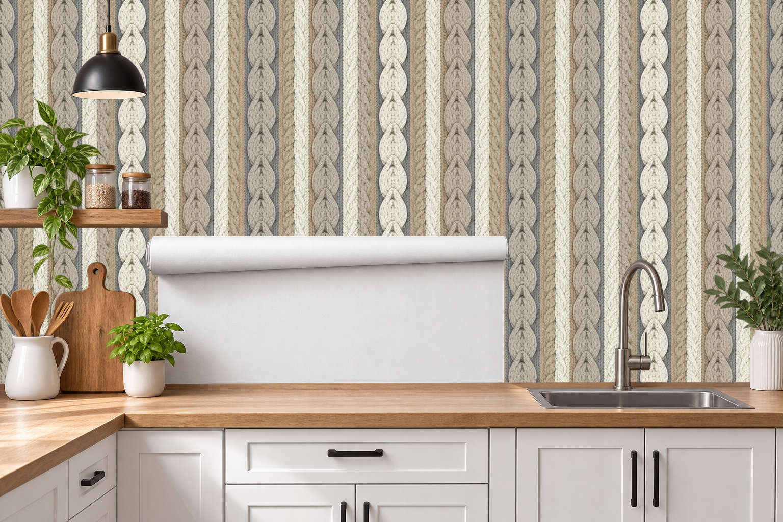 Design 615 — Roll — Kitchen Backsplash