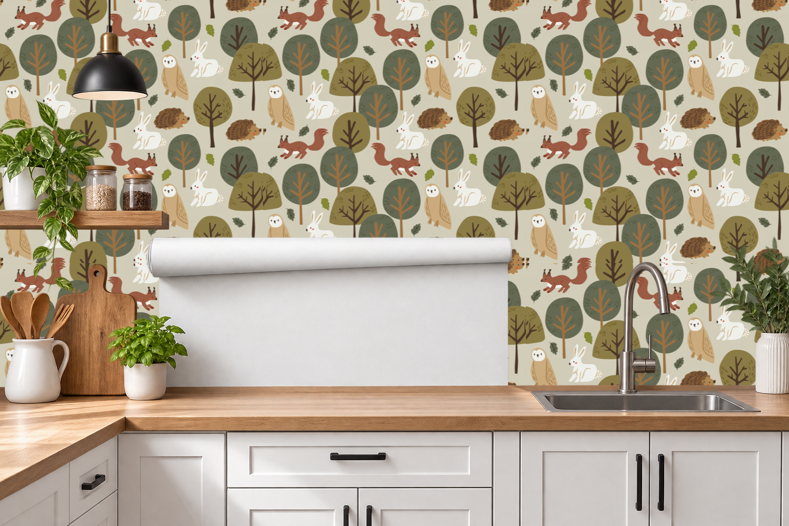 Design 24 — Roll — Kitchen Backsplash
