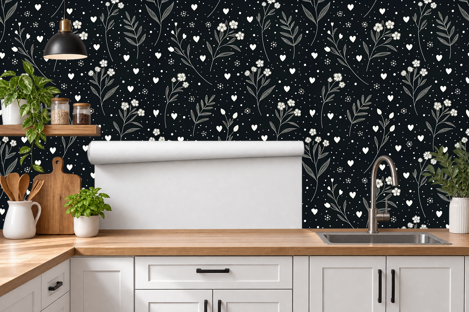 Design 512 — Roll — Kitchen Backsplash