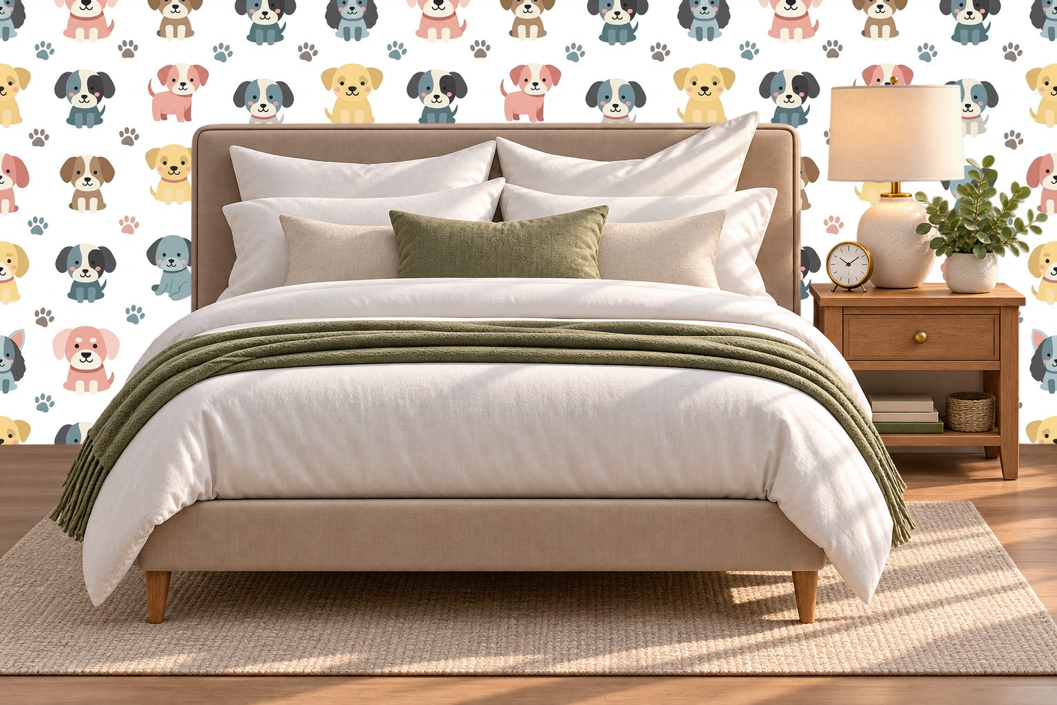Design 138 — Bedroom — Pillow Close-up