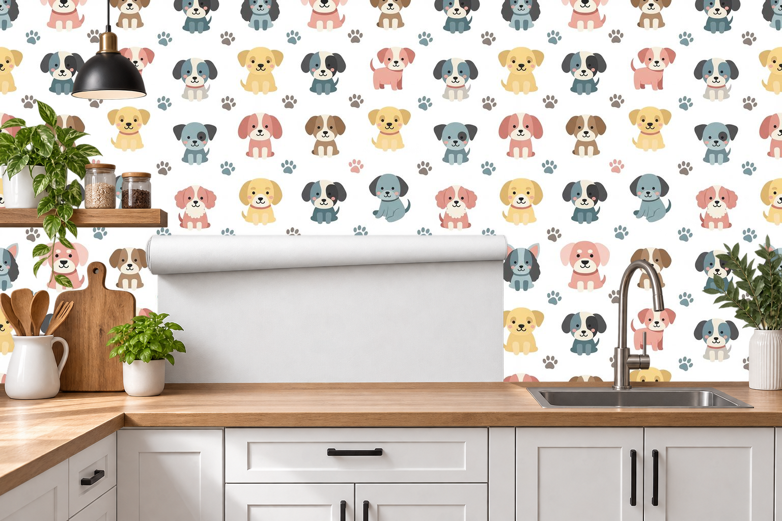 Design 138 — Roll — Kitchen Backsplash
