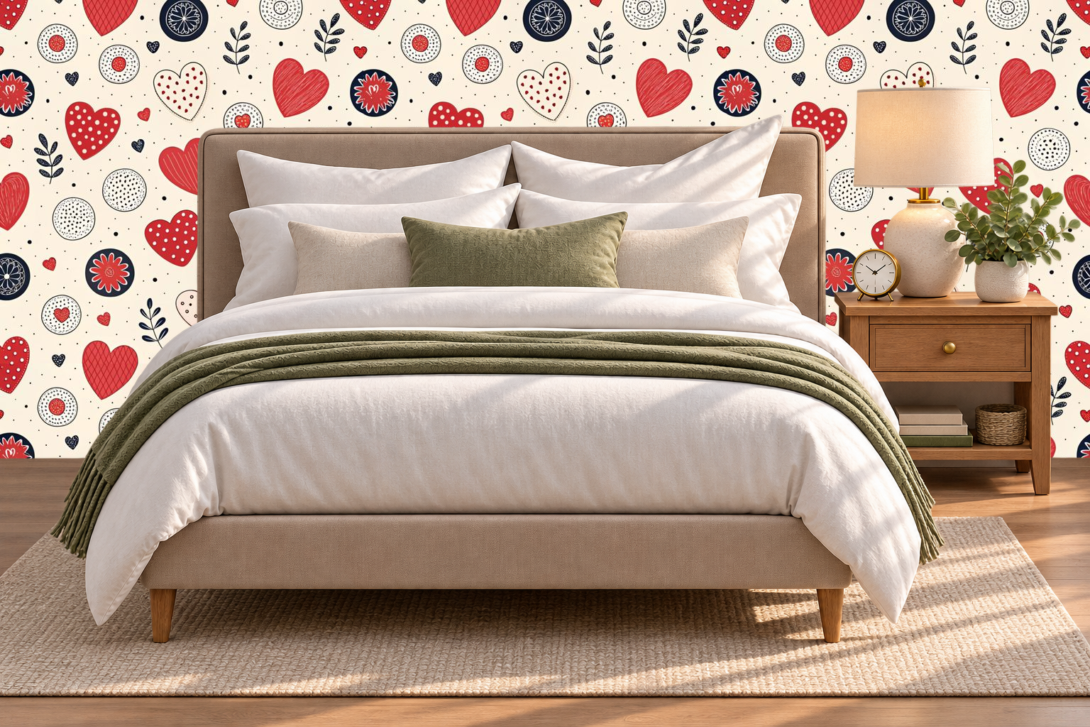 Design 509 — Bedroom — Pillow Close-up