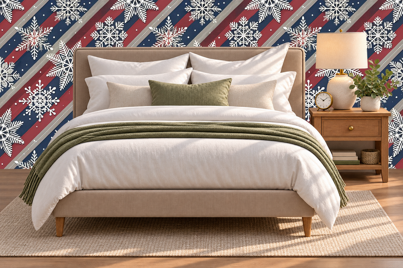 Design 261 — Bedroom — Pillow Close-up