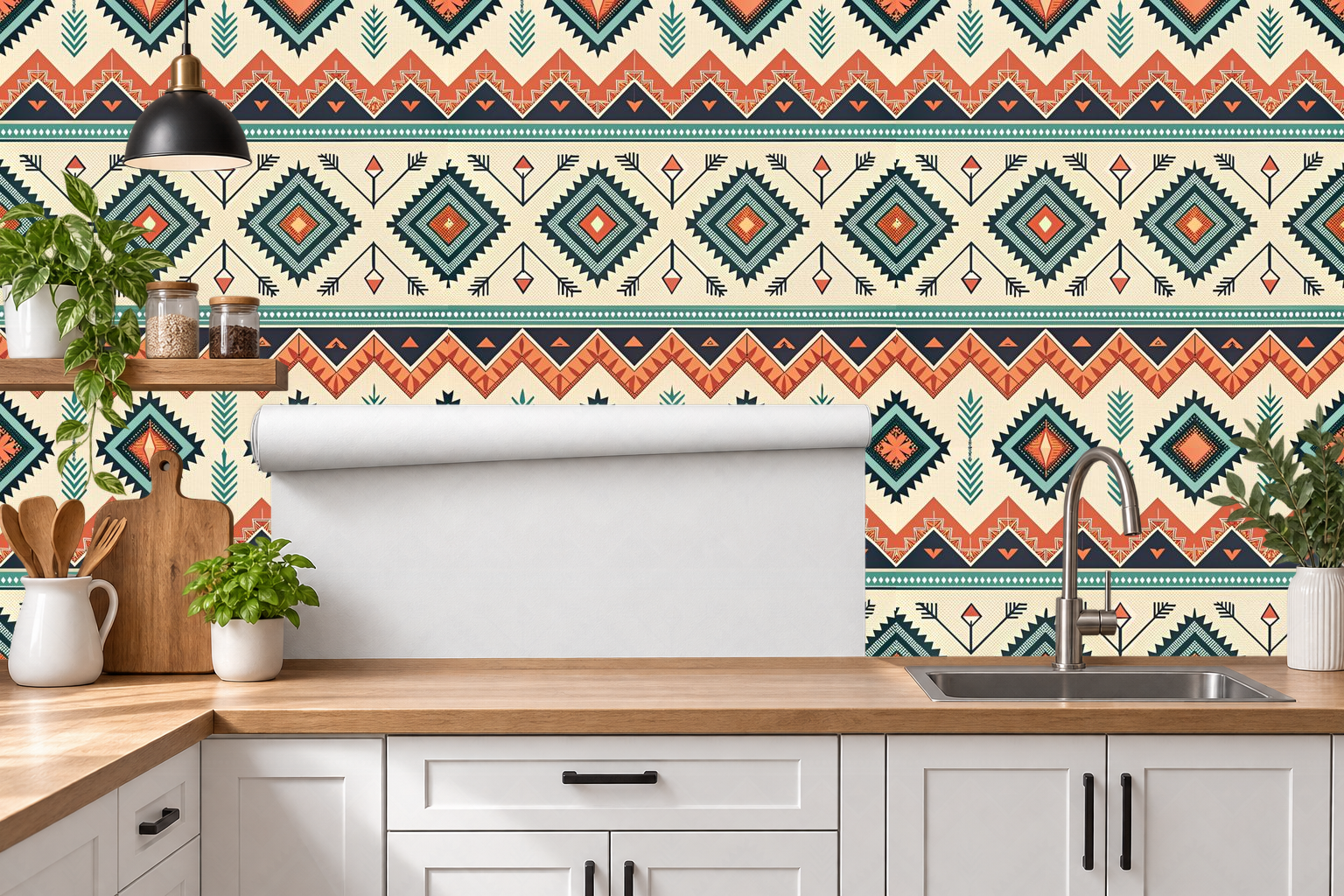 Design 149 — Roll — Kitchen Backsplash