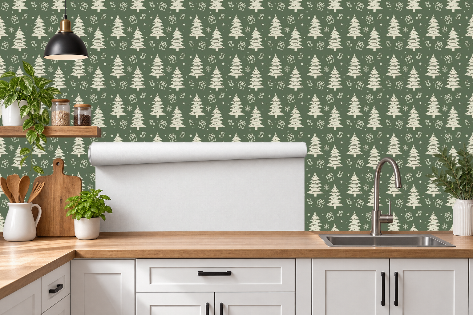 Design 625 — Roll — Kitchen Backsplash