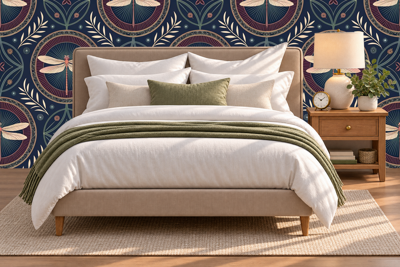 Design 324 — Bedroom — Pillow Close-up