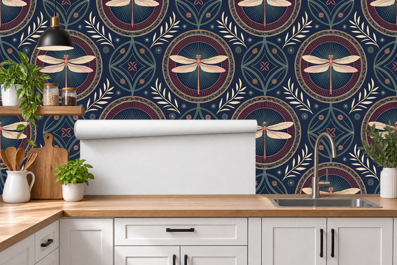 Design 324 — Roll — Kitchen Backsplash