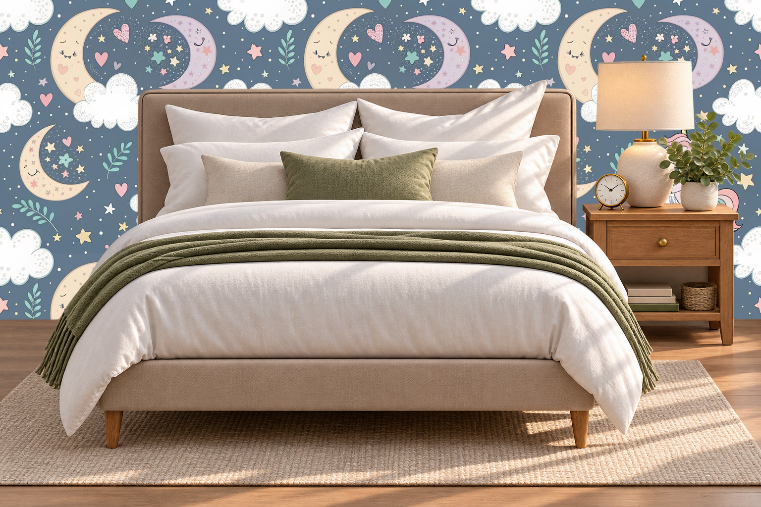 Design 307 — Bedroom — Pillow Close-up