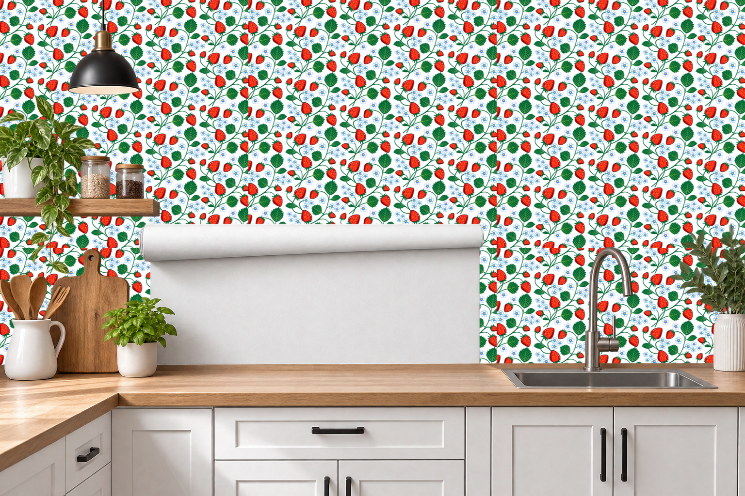 Design 11 — Roll — Kitchen Backsplash
