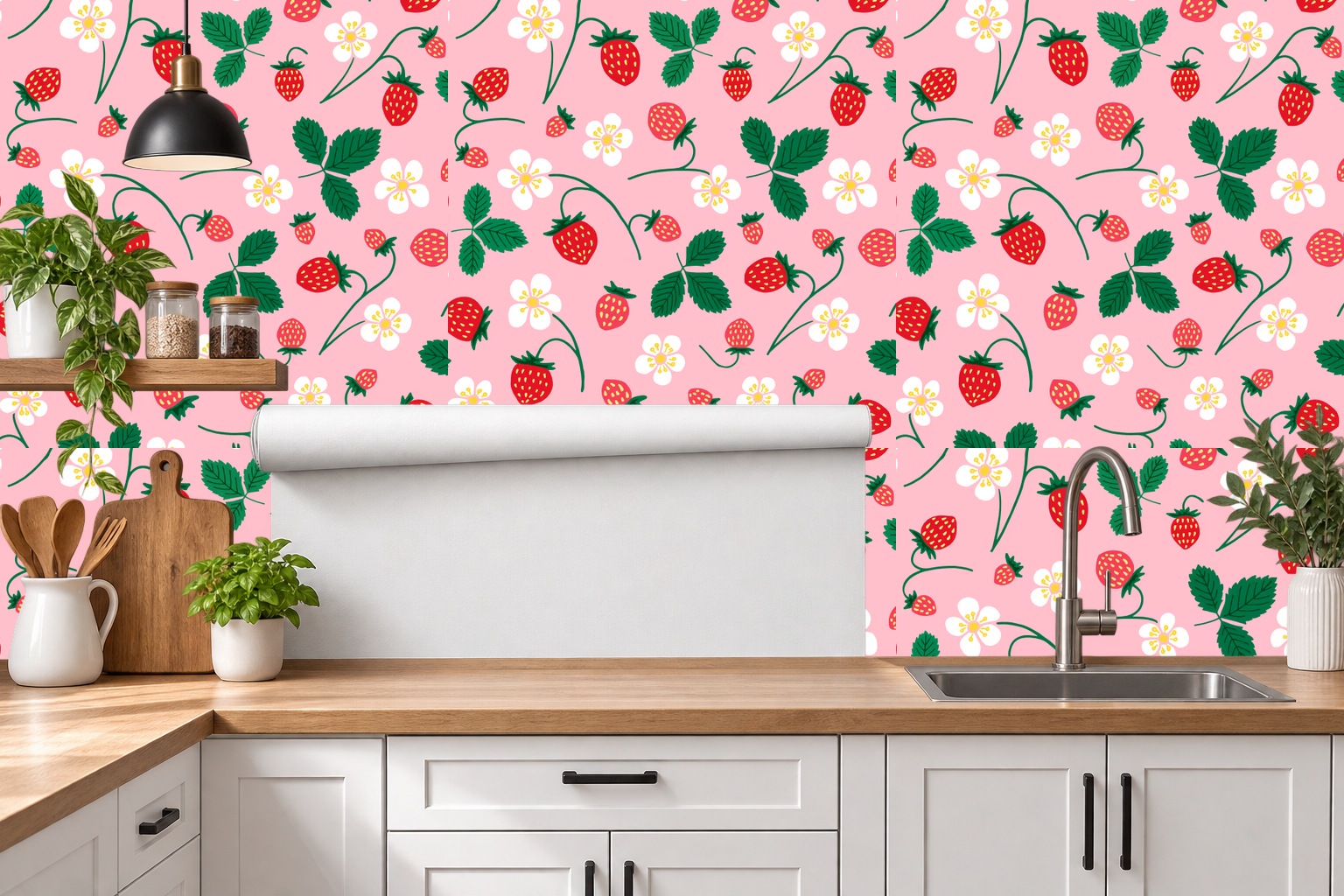 Design 4 — Roll — Kitchen Backsplash