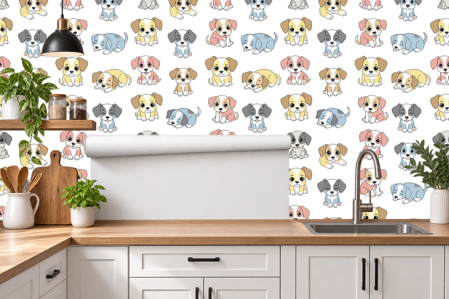 Design 134 — Roll — Kitchen Backsplash