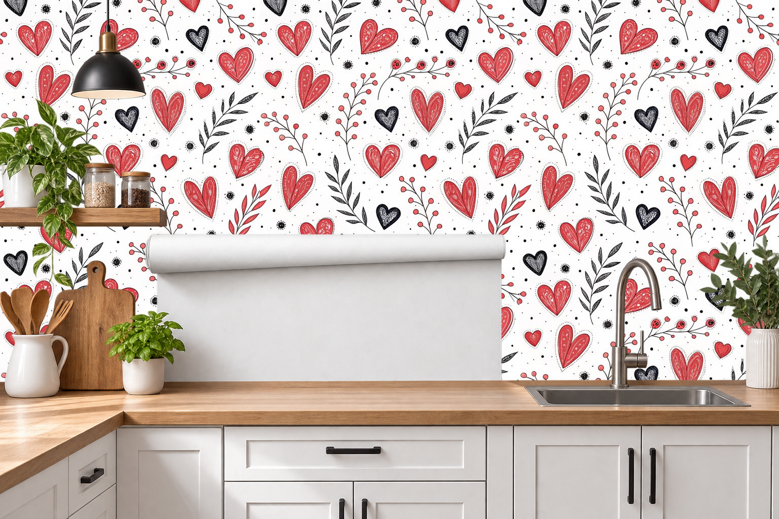 Design 526 — Roll — Kitchen Backsplash