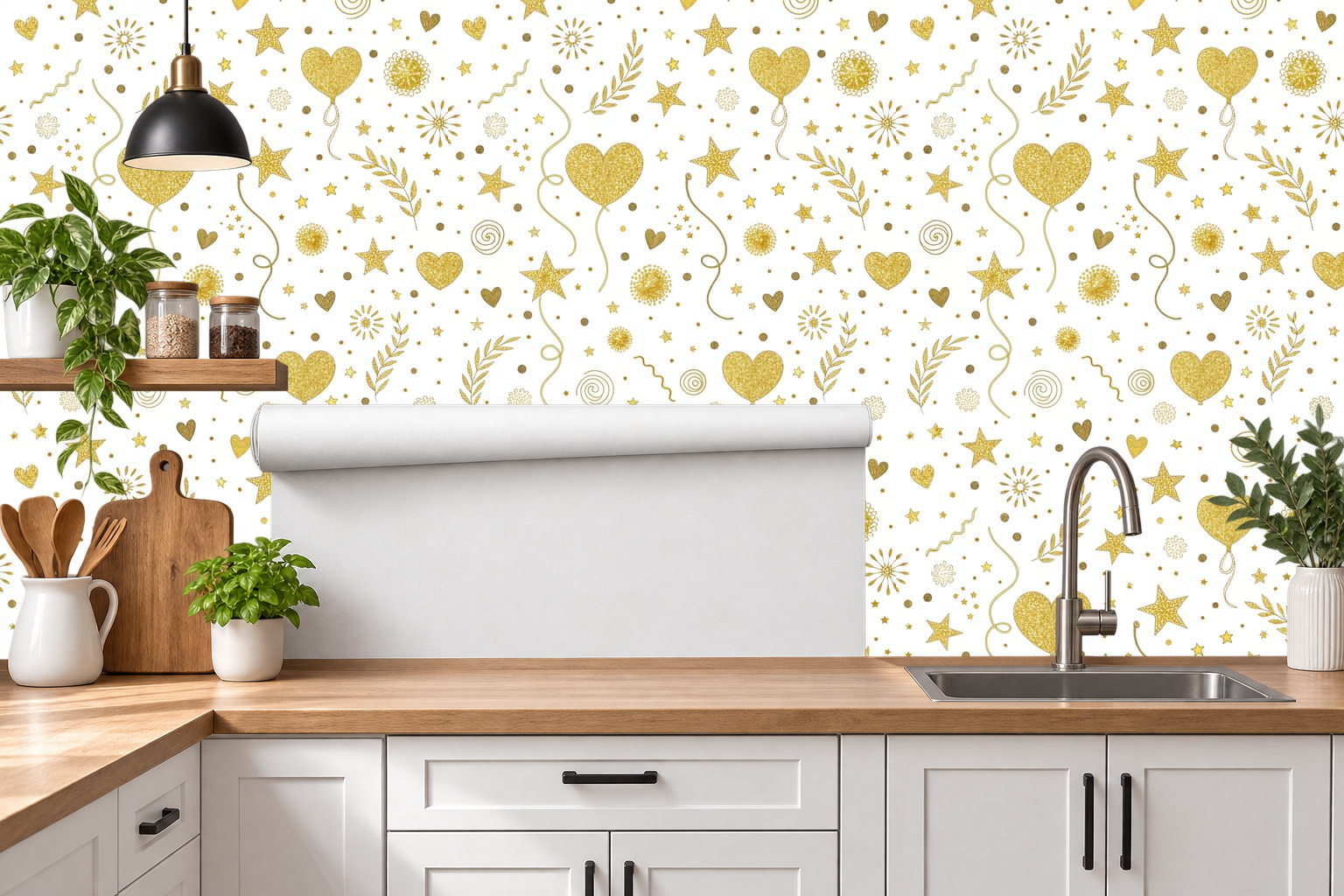 Design 421 — Roll — Kitchen Backsplash