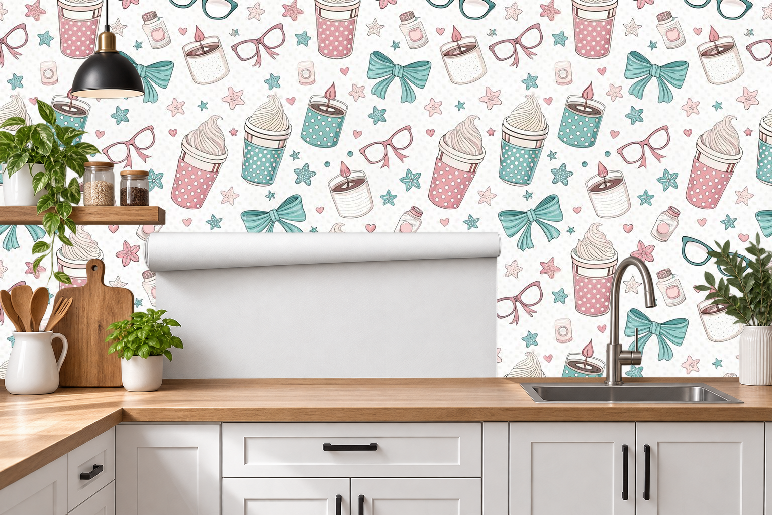 Design 449 — Roll — Kitchen Backsplash