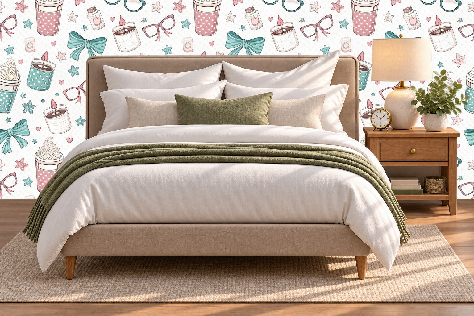 Design 449 — Bedroom — Pillow Close-up