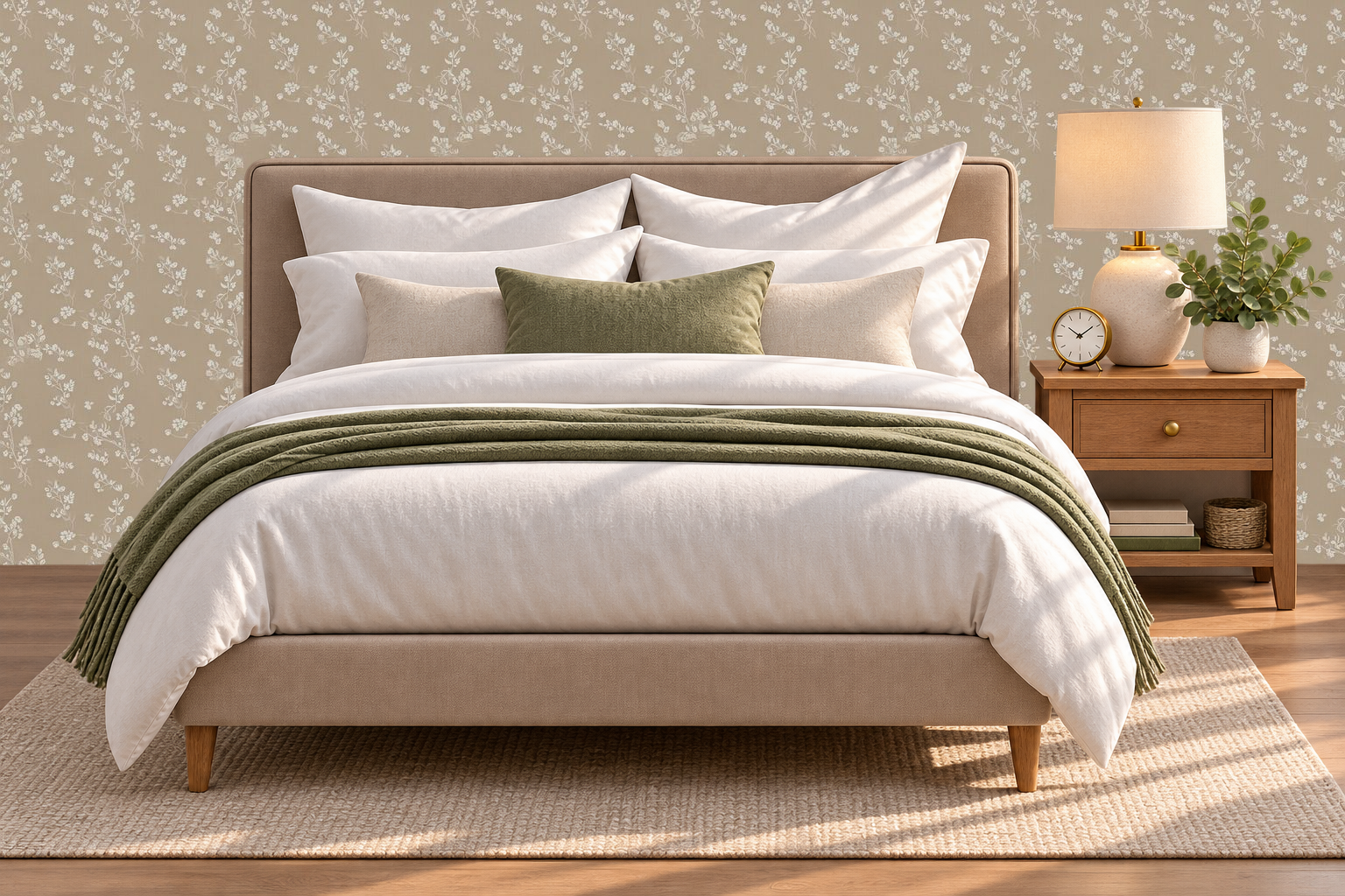 Design 183 — Bedroom — Pillow Close-up