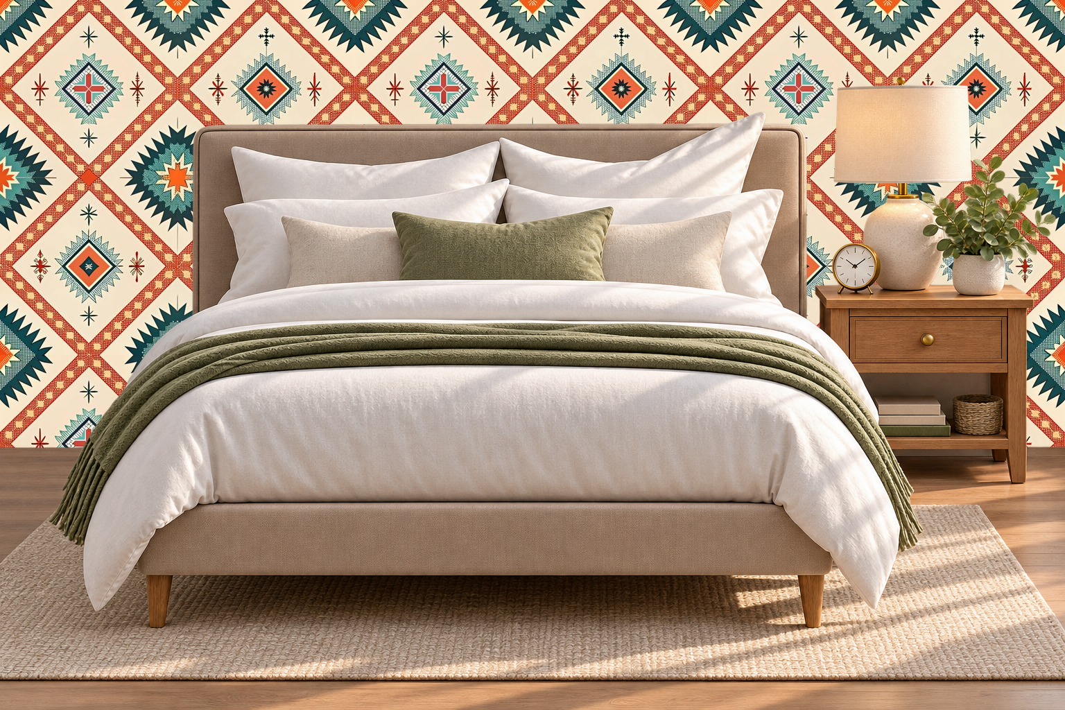 Design 153 — Bedroom — Pillow Close-up
