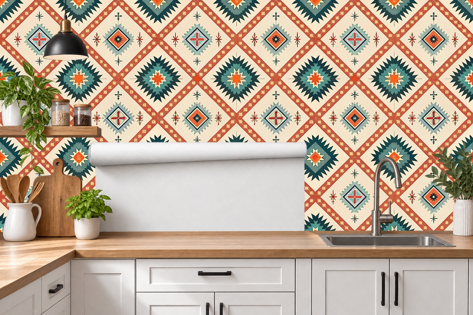 Design 153 — Roll — Kitchen Backsplash