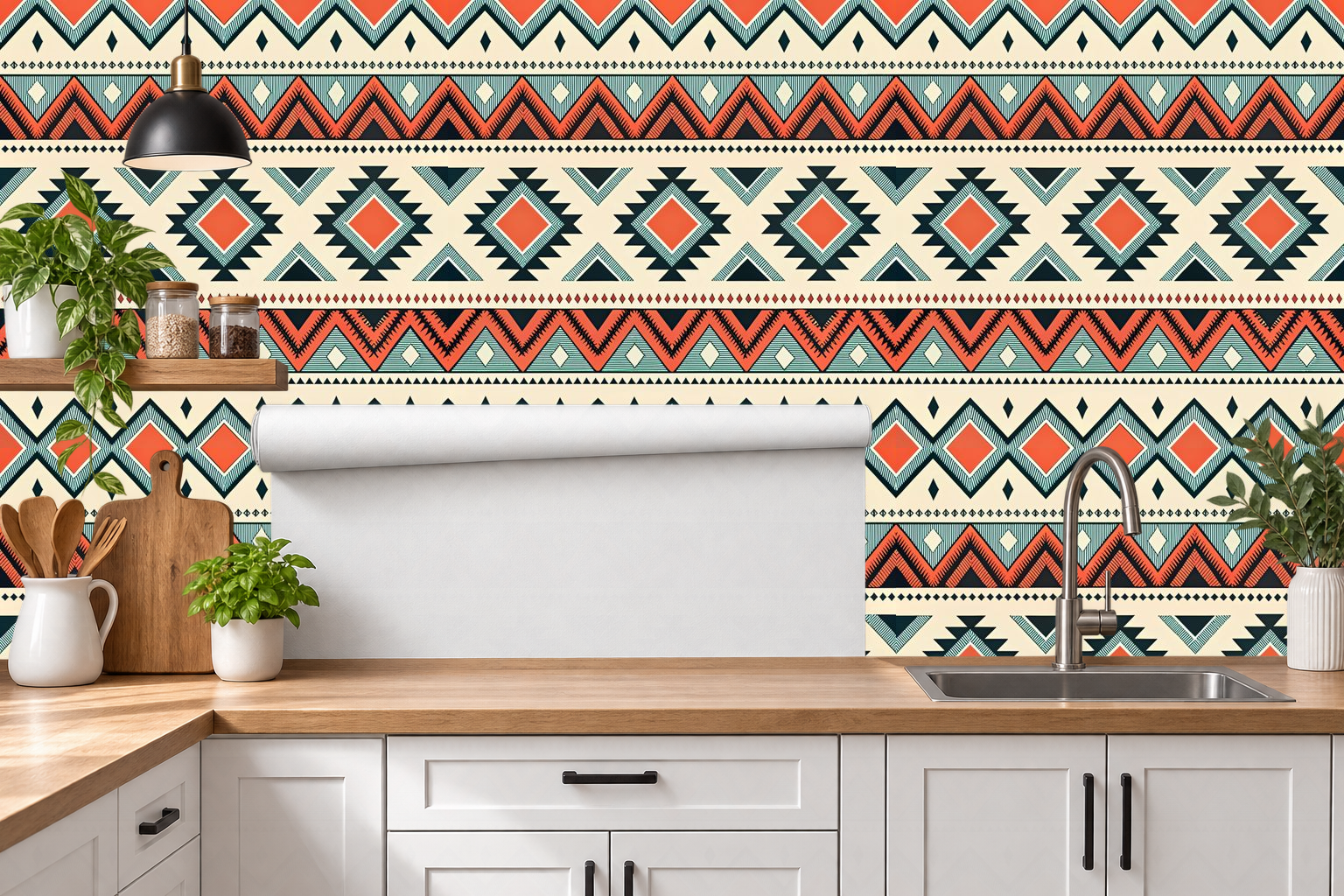 Design 147 — Roll — Kitchen Backsplash