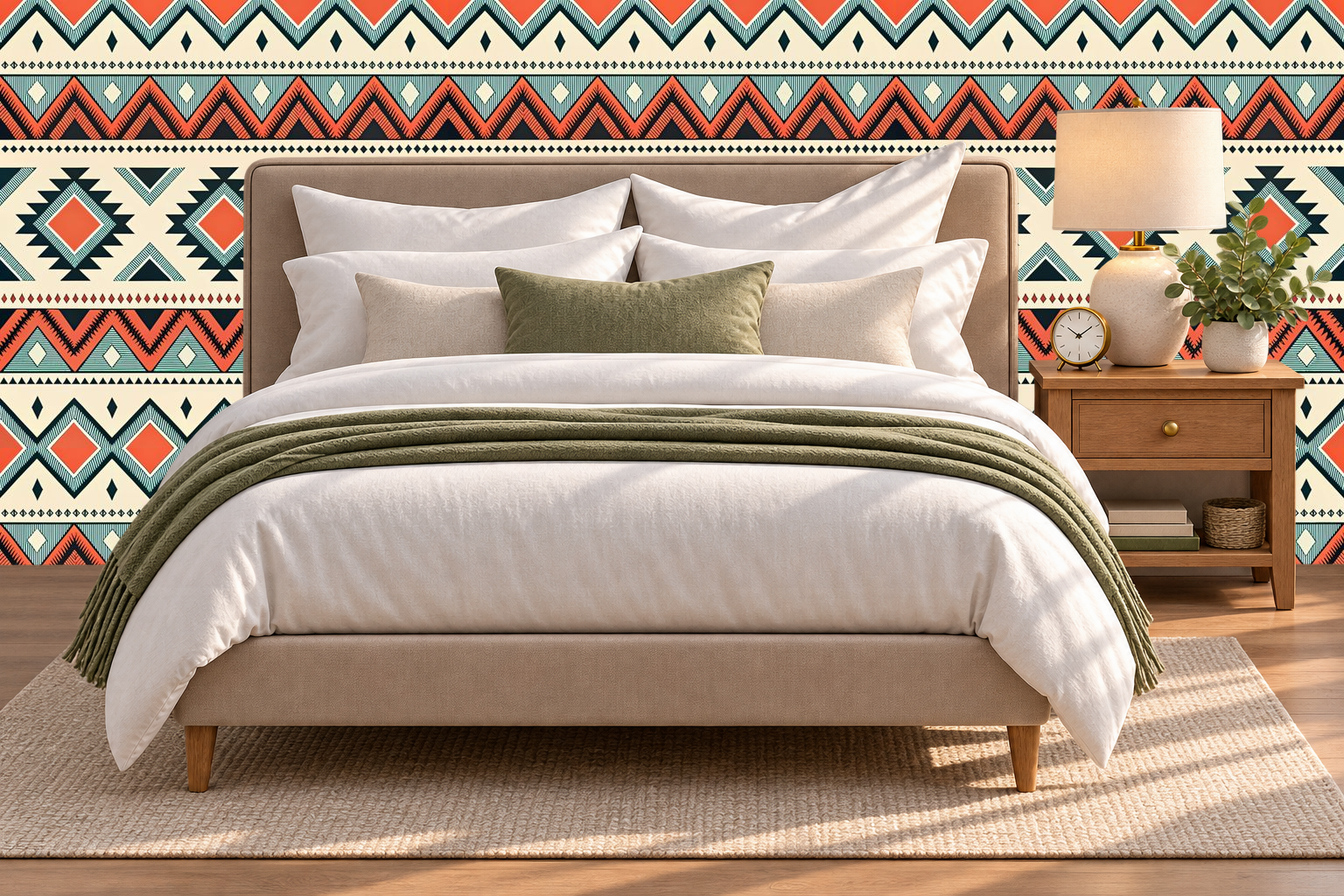 Design 147 — Bedroom — Pillow Close-up
