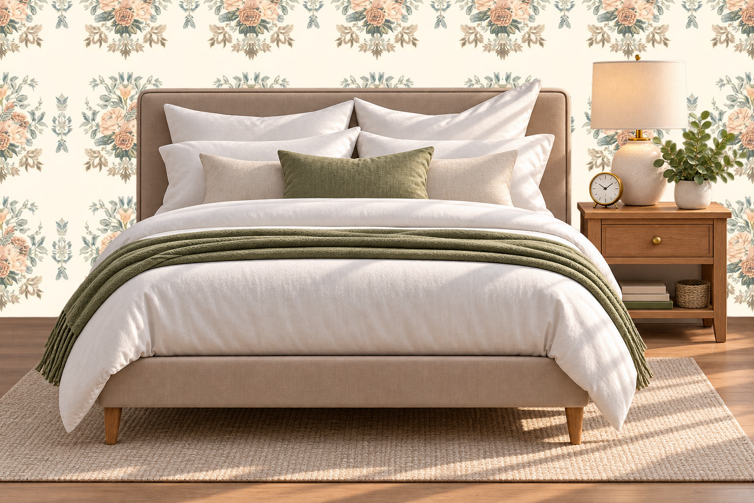 Design 217 — Bedroom — Pillow Close-up