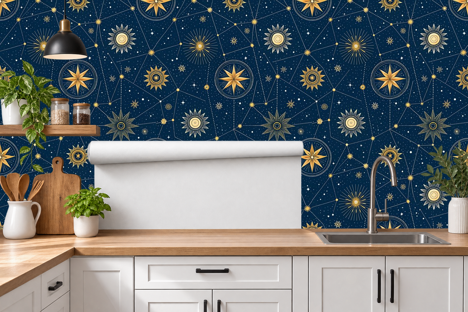 Design 481 — Roll — Kitchen Backsplash