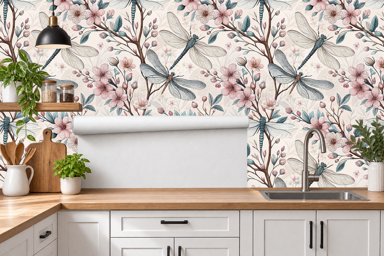 Design 344 — Roll — Kitchen Backsplash