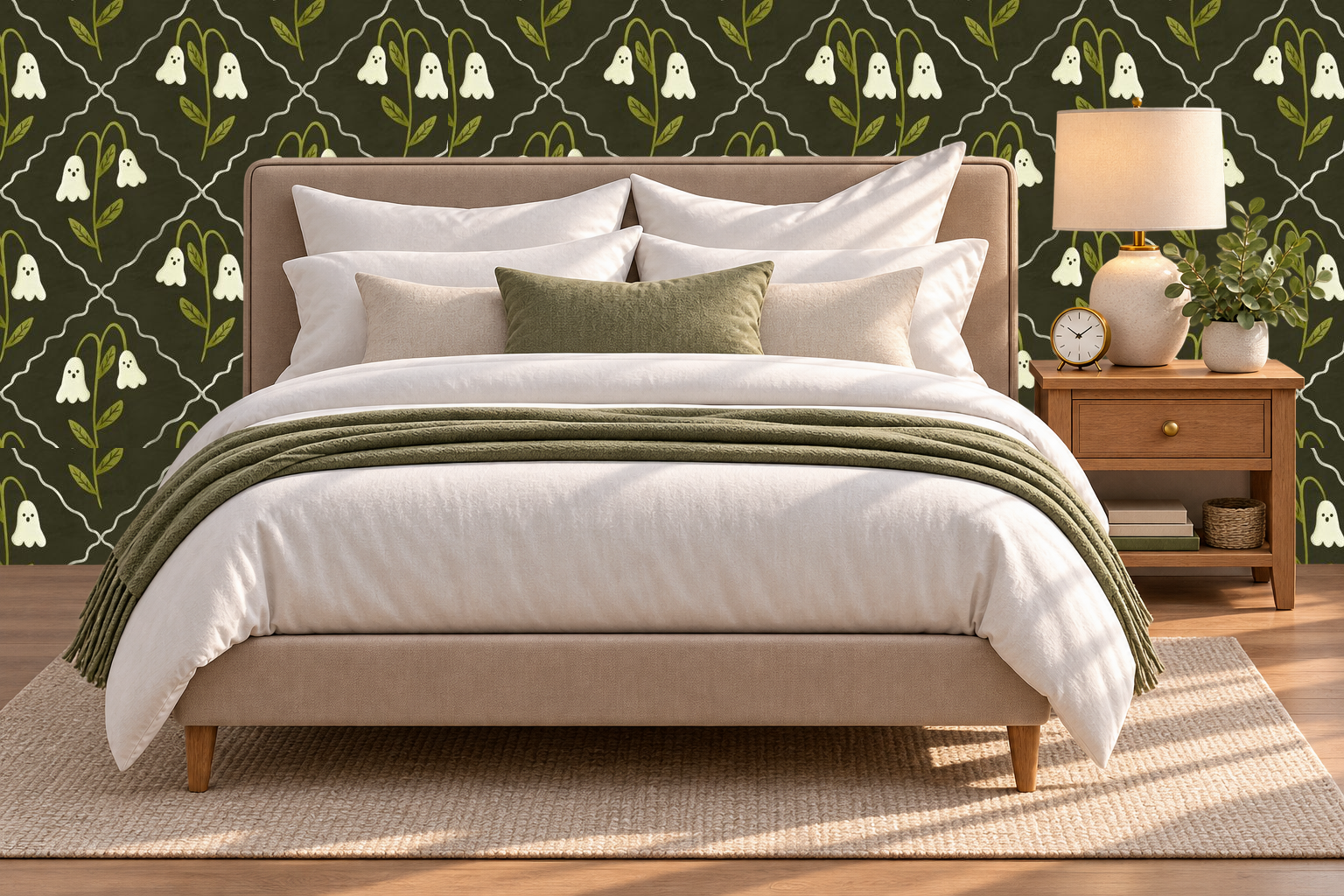 Design 18 — Bedroom — Pillow Close-up