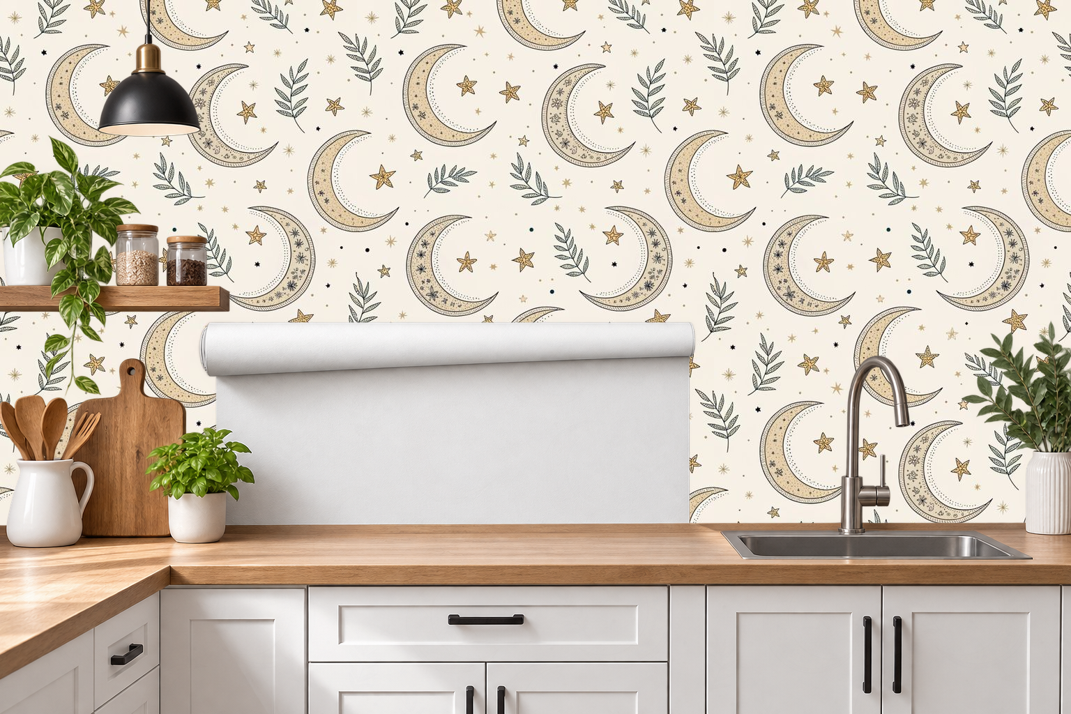 Design 487 — Roll — Kitchen Backsplash
