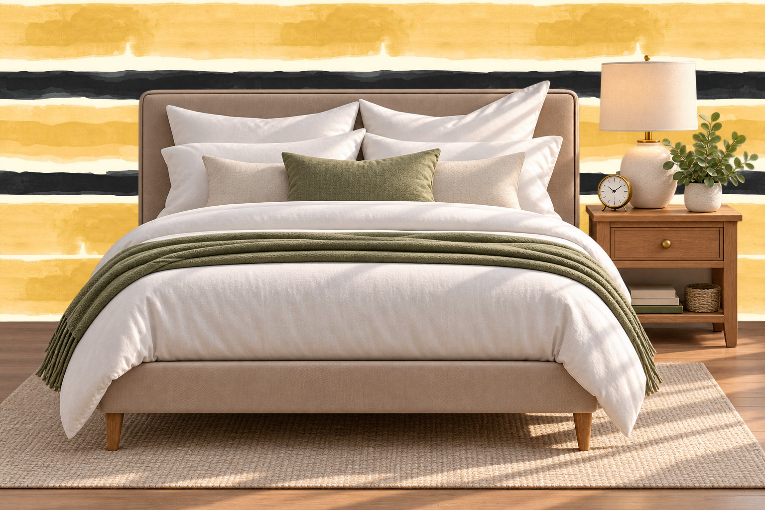 Design 437 — Bedroom — Pillow Close-up