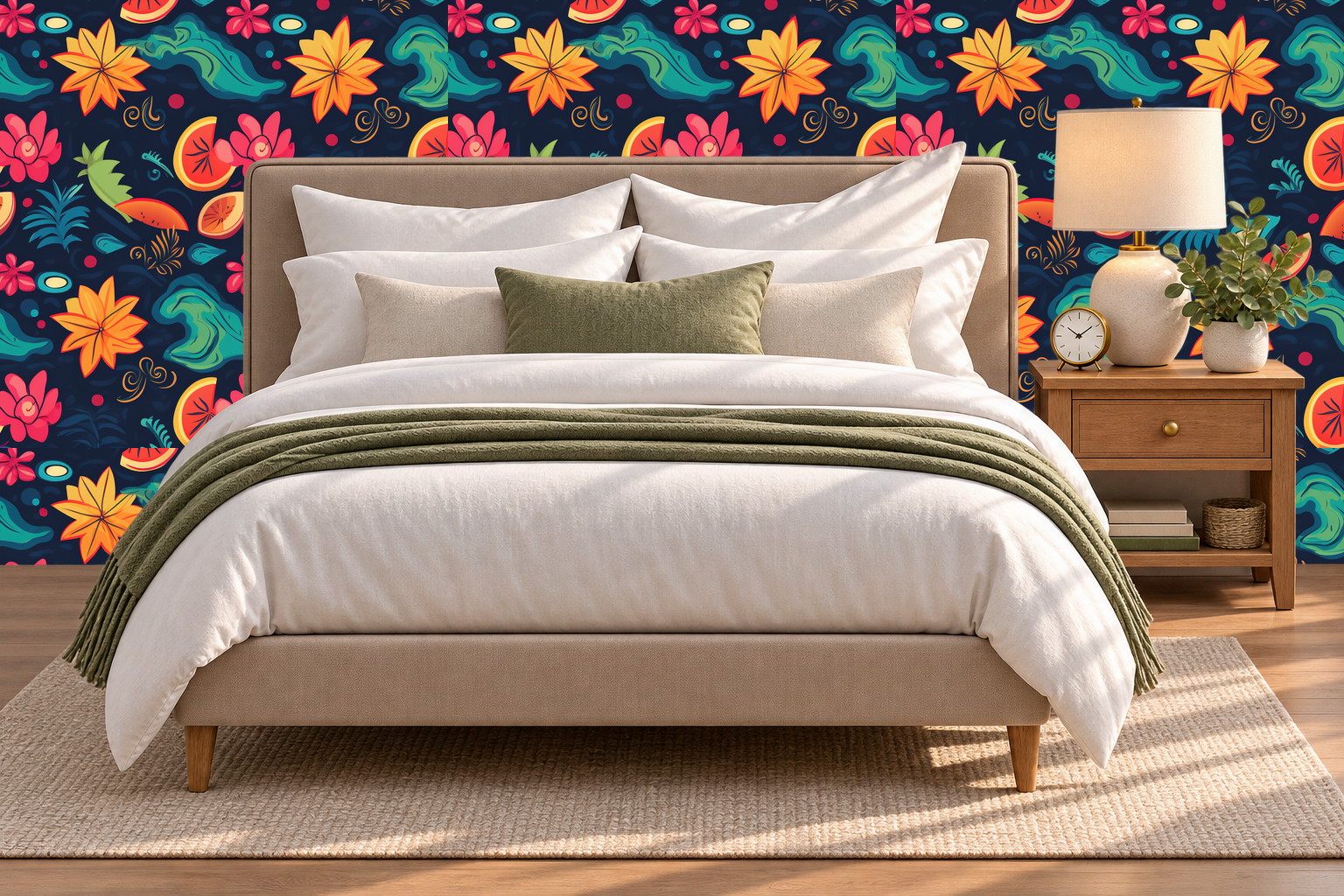 Design 97 — Bedroom — Pillow Close-up