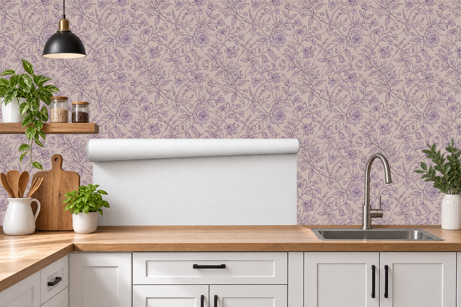 Design 165 — Roll — Kitchen Backsplash