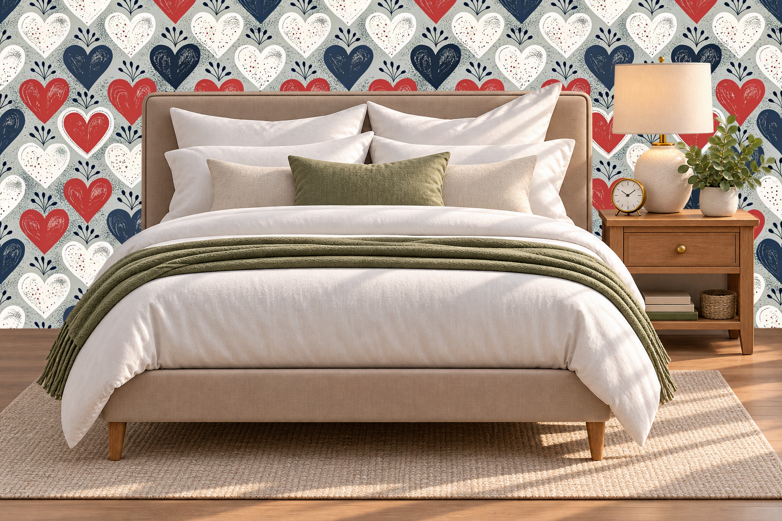 Design 524 — Bedroom — Pillow Close-up