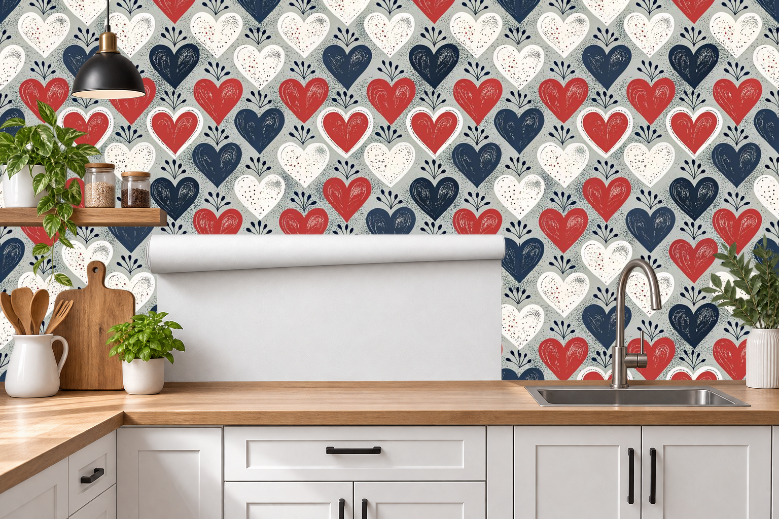 Design 524 — Roll — Kitchen Backsplash