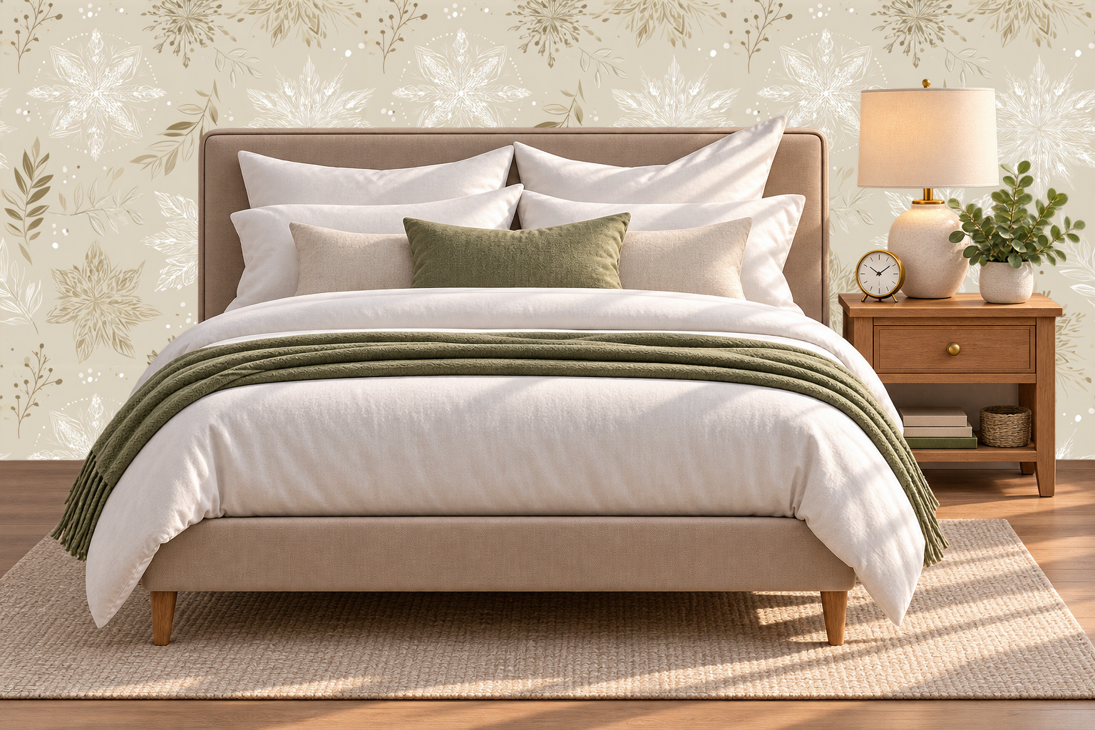 Design 106 — Bedroom — Pillow Close-up