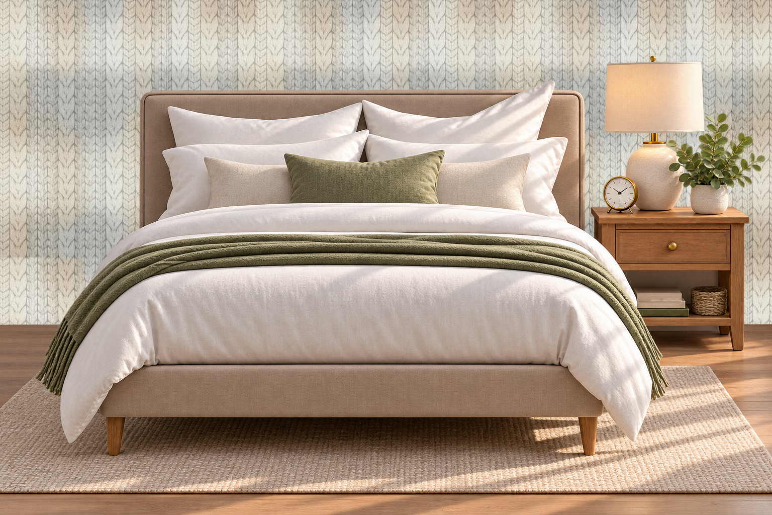 Design 602 — Bedroom — Pillow Close-up