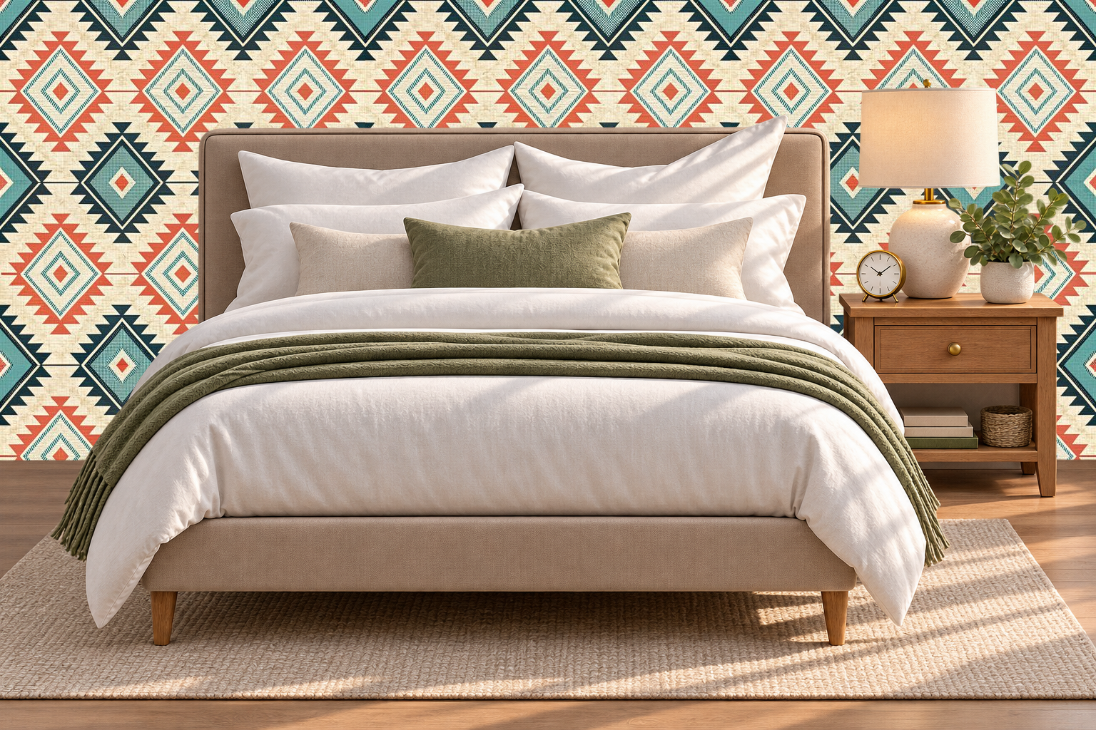 Design 161 — Bedroom — Pillow Close-up
