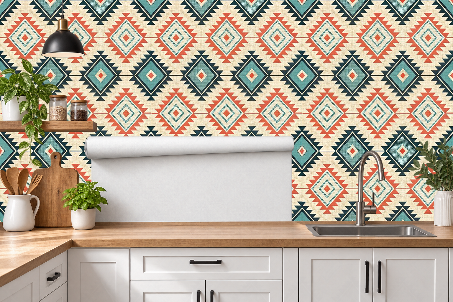 Design 161 — Roll — Kitchen Backsplash
