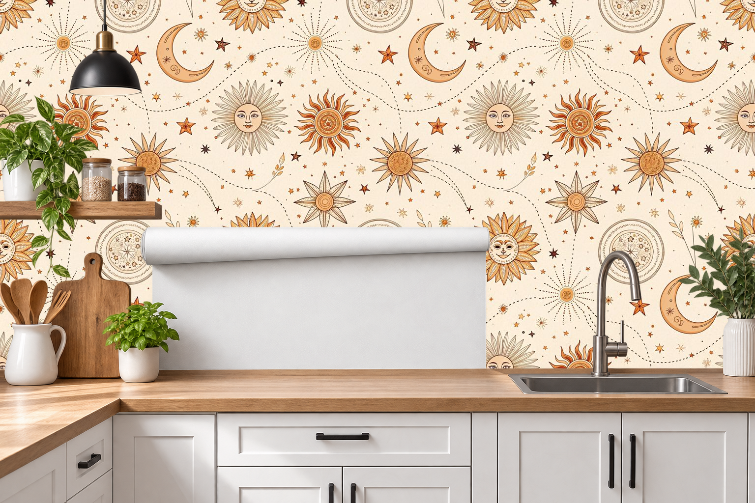 Design 480 — Roll — Kitchen Backsplash