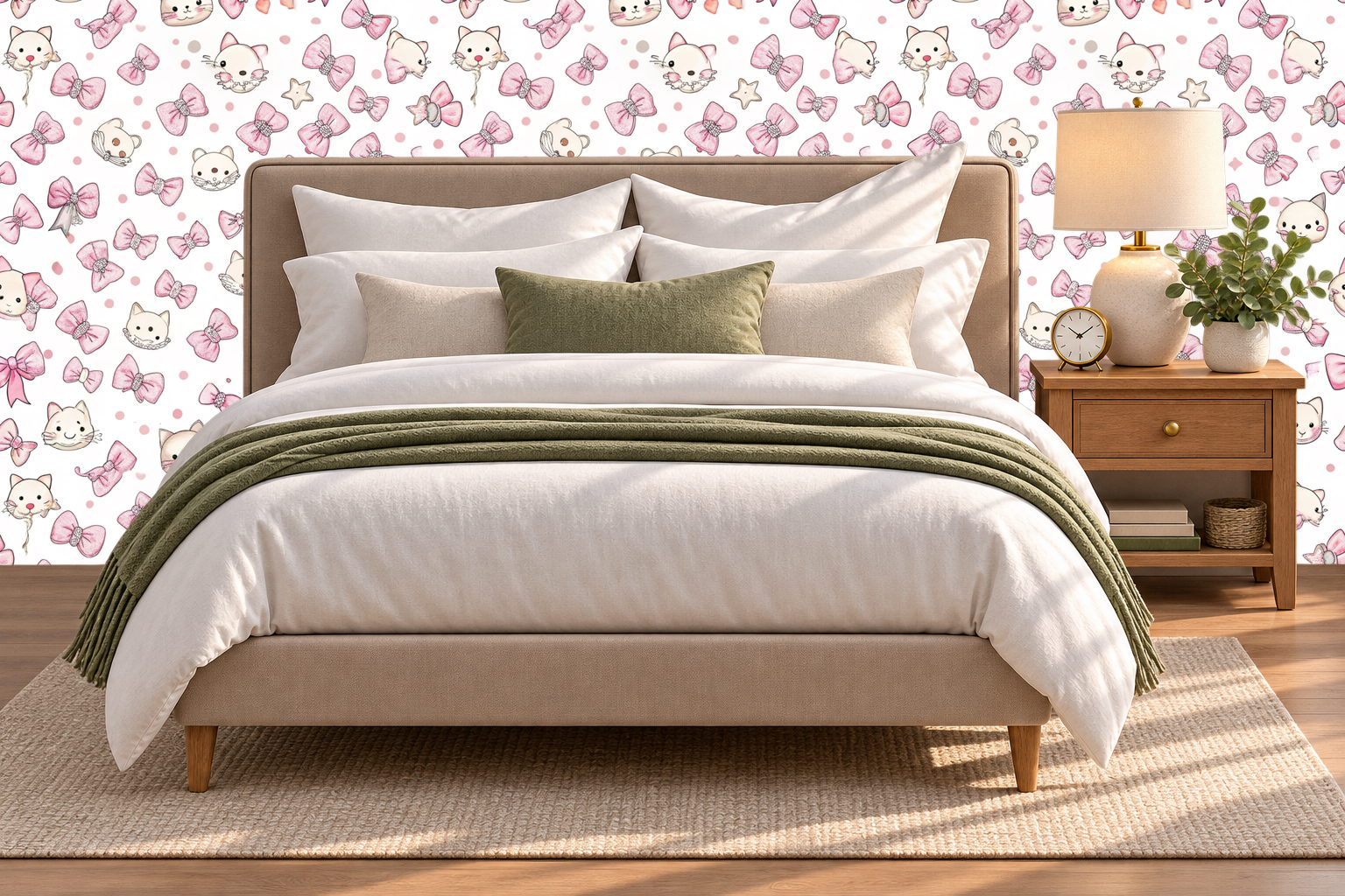 Design 704 — Bedroom — Pillow Close-up