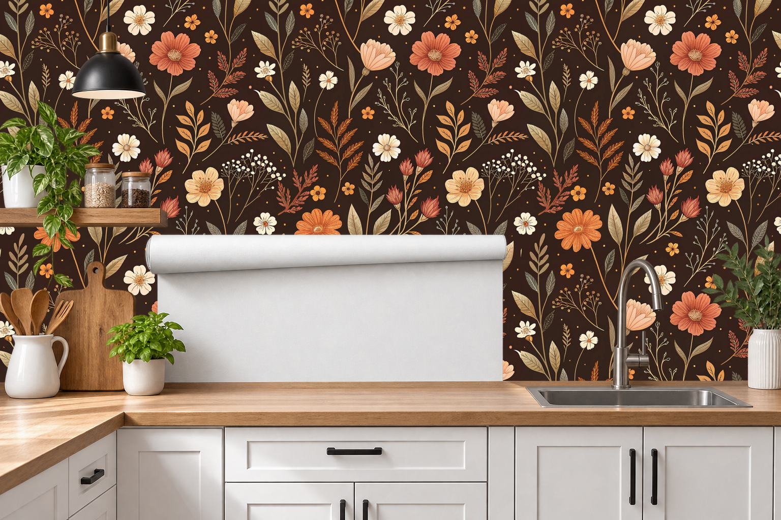 Design 254 — Roll — Kitchen Backsplash