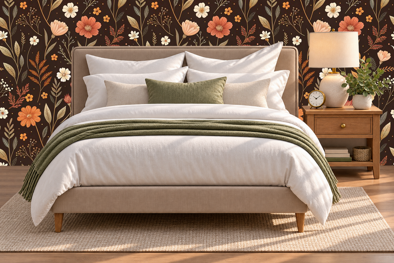 Design 254 — Bedroom — Pillow Close-up