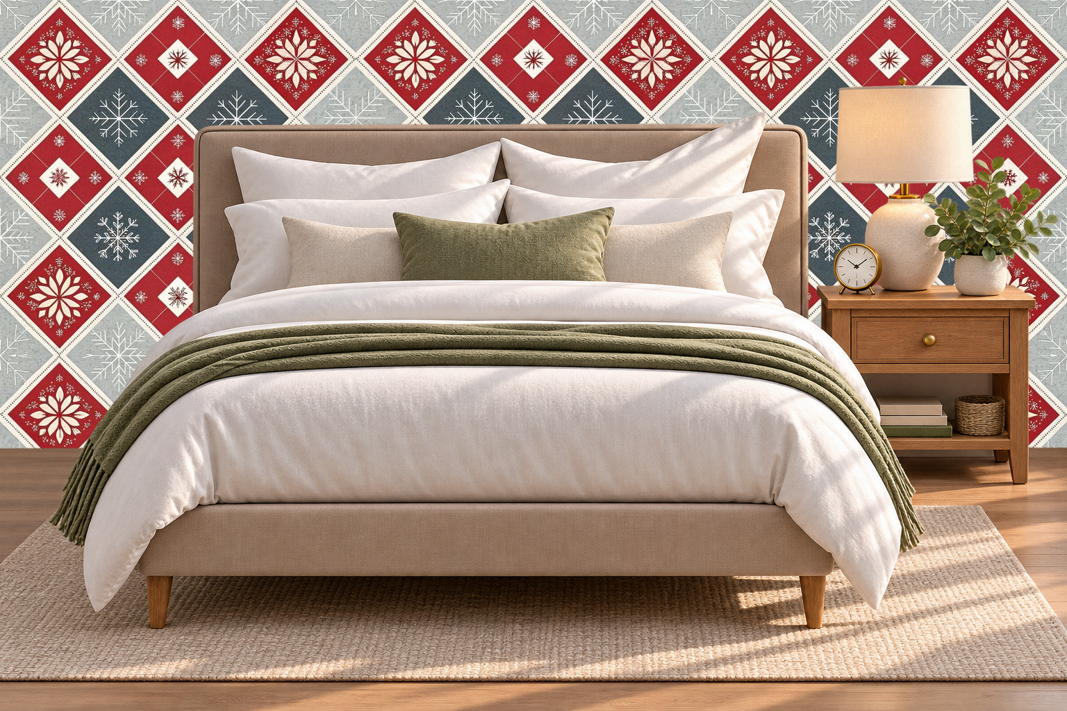 Design 264 — Bedroom — Pillow Close-up