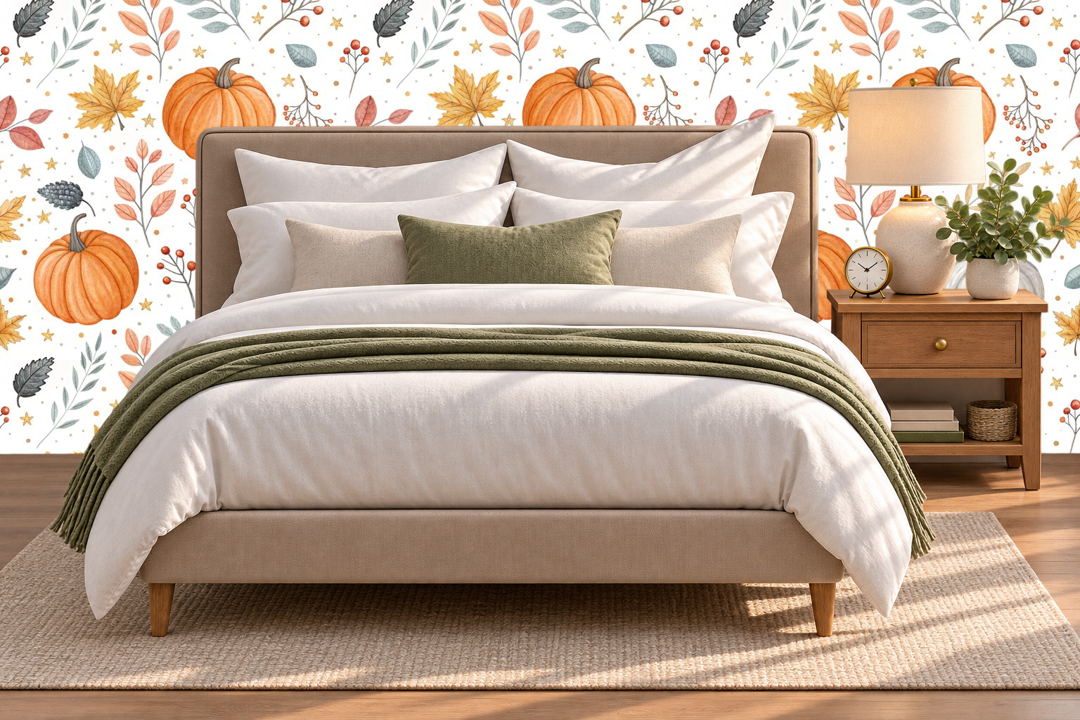 Design 196 — Bedroom — Pillow Close-up