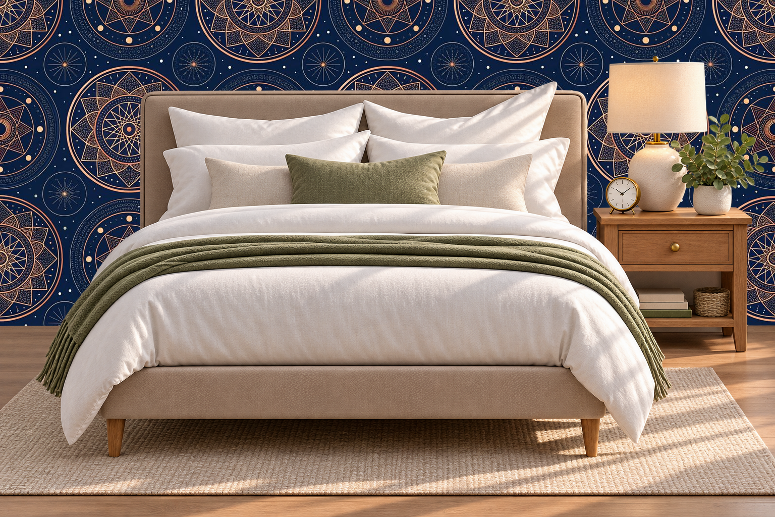 Design 506 — Bedroom — Pillow Close-up