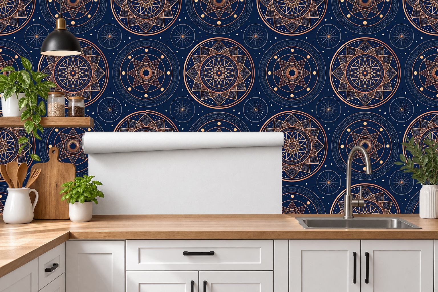 Design 506 — Roll — Kitchen Backsplash
